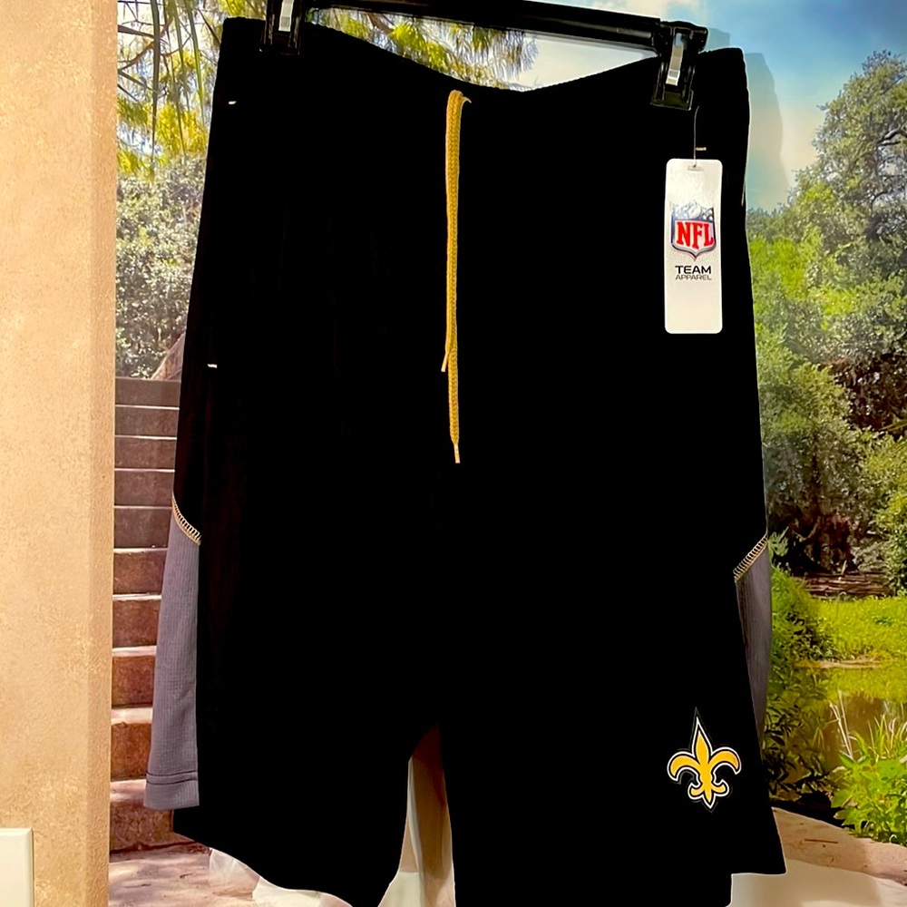 New Orleans Saints gym shorts